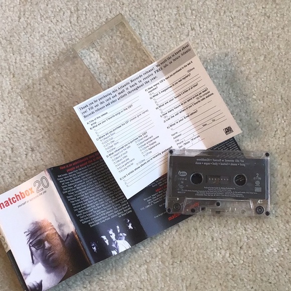 Vintage Matchbox 20, Yourself or Someone Like You Cassette Tape, 1996 - Picture 5 of 7
